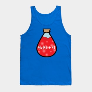 DIY Single Greater Health Potions for Tabletop Board Games Sticker Tank Top